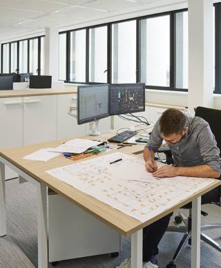 Les Maçons Parisiens, des espaces de travail individuels et collectifs